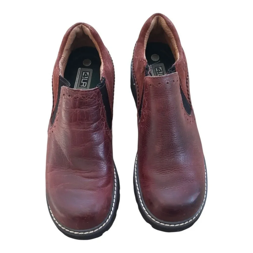 Ariat Women's Brown Leather Ankle Booties